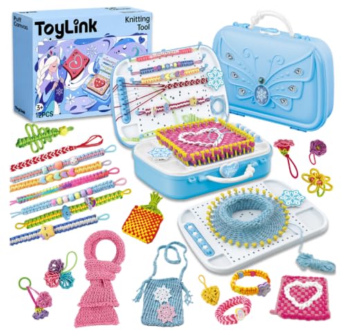Toylink Arti e mestieri per bambini, kit per la creazione di braccialetti per ragazze di 6 7 8 9 10 11 12 anni ragazza