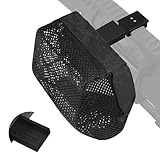 Bamyli Brass Catcher hitzebeständig Verdickt Gewehrpatrone Hülsenfänger, Patronenhülsenfänger Netztasche Mit Picatinny Schienenmontage Nylon, mit Schraubenschlüssel, Schwarz