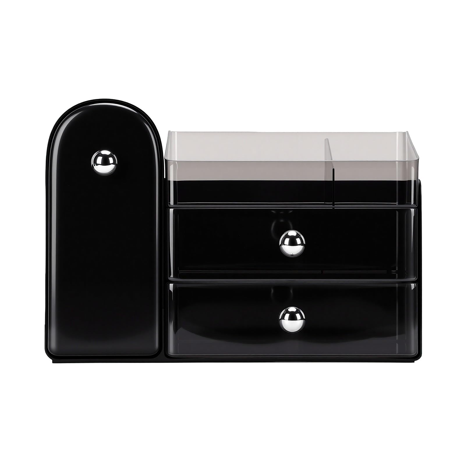 Matybobe Organizador de Maquillaje de 3 Niveles, Elegante Organizador