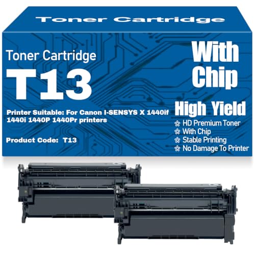 Toner laser T13 compatible puce active pour imprimantes laser Canon I-SENSYS X 1440系列