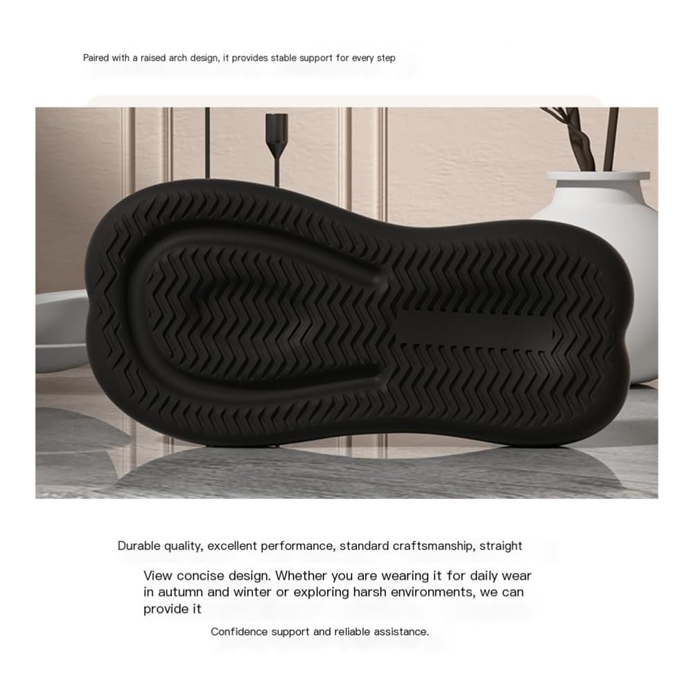 Sandały, Eva Sandal Slippers Female Summer, Indoor Home Bathroom Sandals Outside Wear Buty prysznicowe(Black,36 EU)