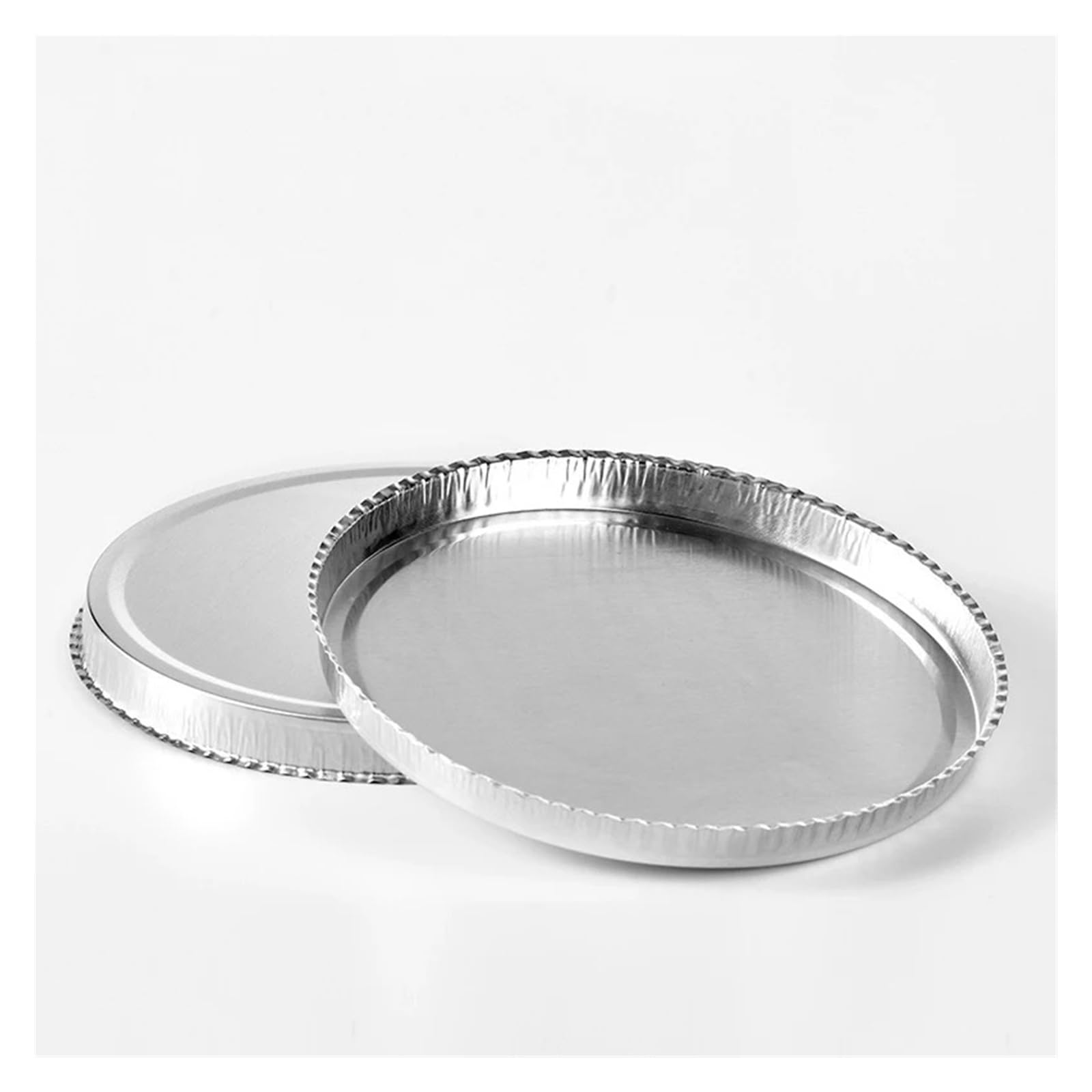 GIRLVYAN Laboratory Aluminum Foil Weighing Pan, Moisture Analyzer Disposable Sample Pan Diameter 50 Pieces/Box 90MM, 1005004356625642