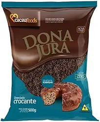 Granulado Crocante Dona Jura 500g Cacaufoods