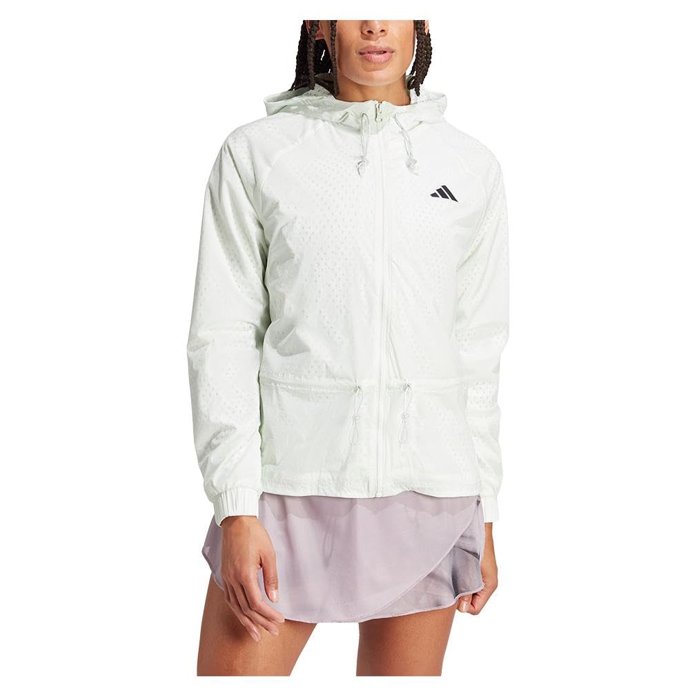 adidas Tennis Semi Transparent Full-Zip Pro Jacket Prendas de Abrigo para Mujer