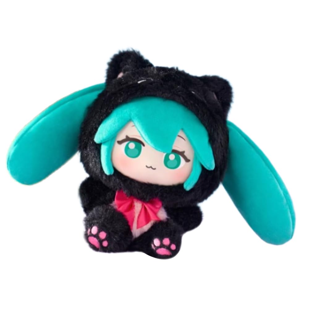 Xinchangda Miku Plush FIgure Anime Miku Plush Pillow PP Cotton Pendant Keychain Soft Character Cute Anime Backpack Charm Cartoon Mini Plushies Pillow Sofa Car Decor — image 1