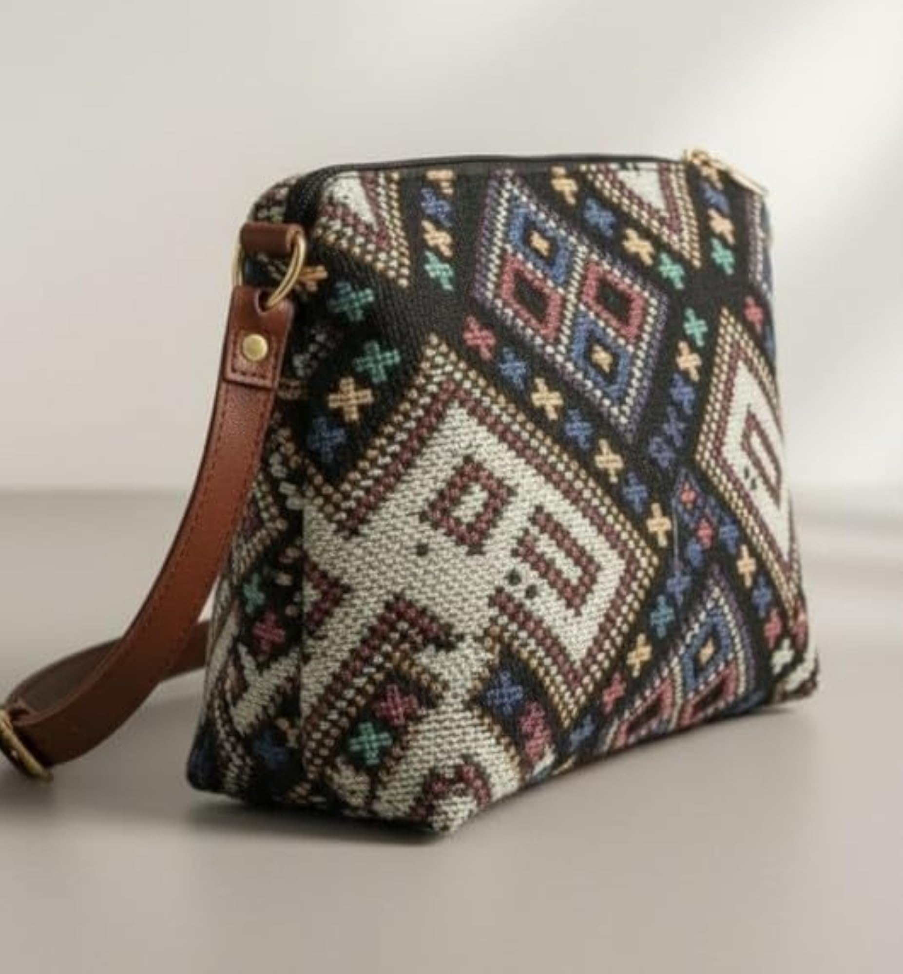 Unisex Multicolor Tote Bag for College and Travel