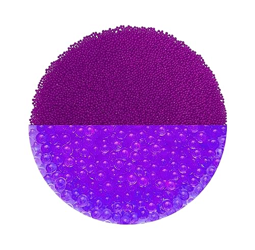 trendfinding 100 g de granulés retenant l'eau Lilas, granulométrie 1,5-2 mm, décoration pour Fleurs et Plantes, 10 litres très économique, Utilisation Polyvalente