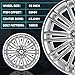HOLUEKU New 18Inch 18x8 inch Silver Replacement Aluminum Alloy Wheel Rims Fit for Ford Fusion 2013 2014 2015 2016, ALY03960U77N, Direct Fit Replacement OEM Wheel Rim