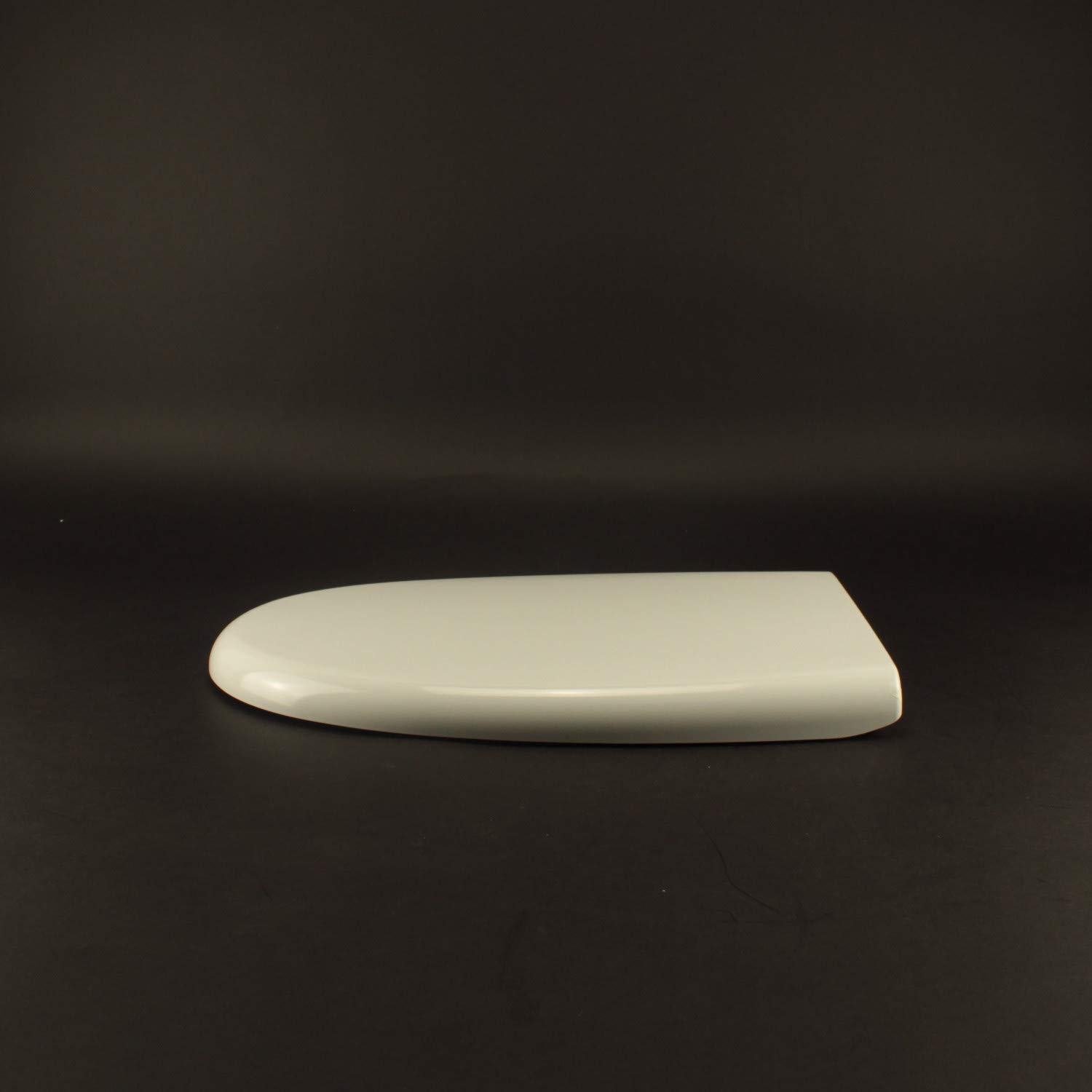 Copriwater Per G.S.I. PURA TERRA/SOSPESO - Termoindurente Bianco, Cerniera Inox, Soft Close, Made In Italy - Foto 4