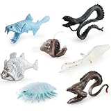 [猫神山] SEA WORLD ミニチュア フィギュア モデル 置物 インテリア コレクター 模型 (深海生物)