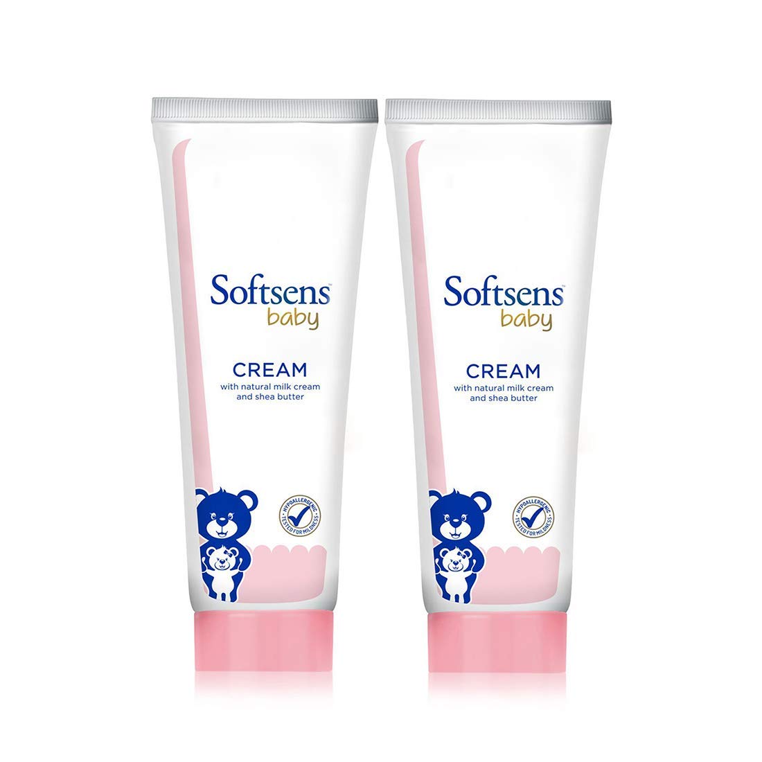 Softsens Baby Rich Moisturising Cream | Enriched with Natural Milk Cream and Shea Butter | Dermatalogically Tested, Hypoallergenic & Paraben Free 100g (Pack of 2)-picture-21