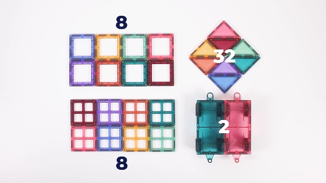 Amazon.com: CONNETIX Pastel Mega Pack, 202 Pieces