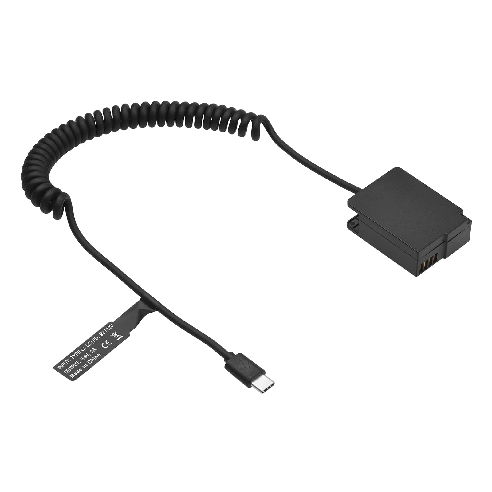 Amazon | DMW-DCC8ダミーバッテリー USB-Cカプラーアダプター BLC12