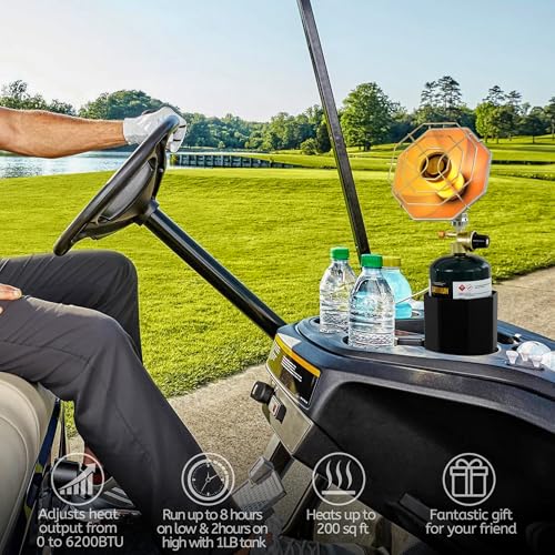GasBRUH 6200BTU Propane Golf Cart Heater