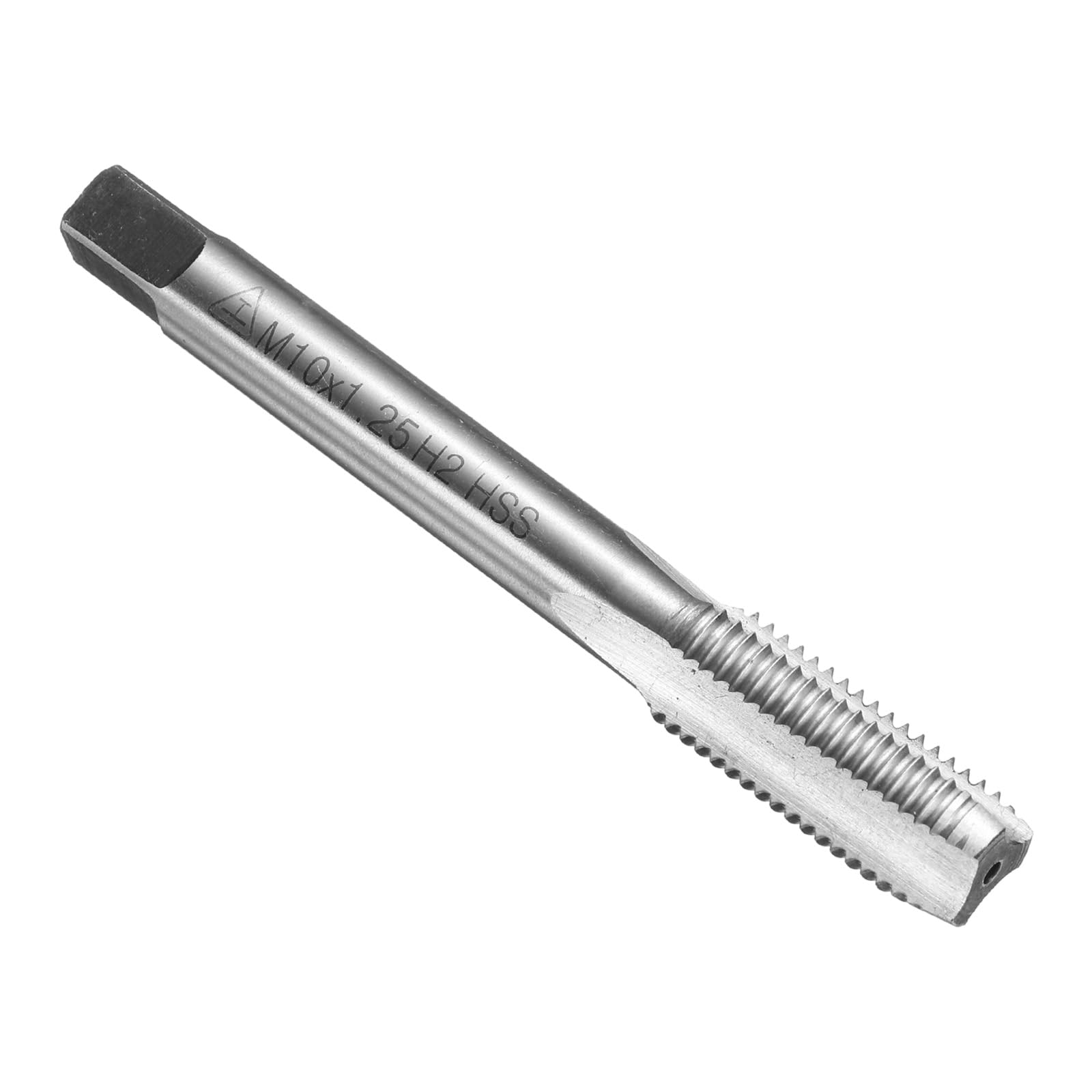QUARKZMAN Maschietto Manuale A Filettatura Completa M10 x 1.25 H2 Filettatura Metrica Stile A Filettatura Completa Maschietti In Acciaio Rapido HSS6542 Scanalature Dritte Utensile