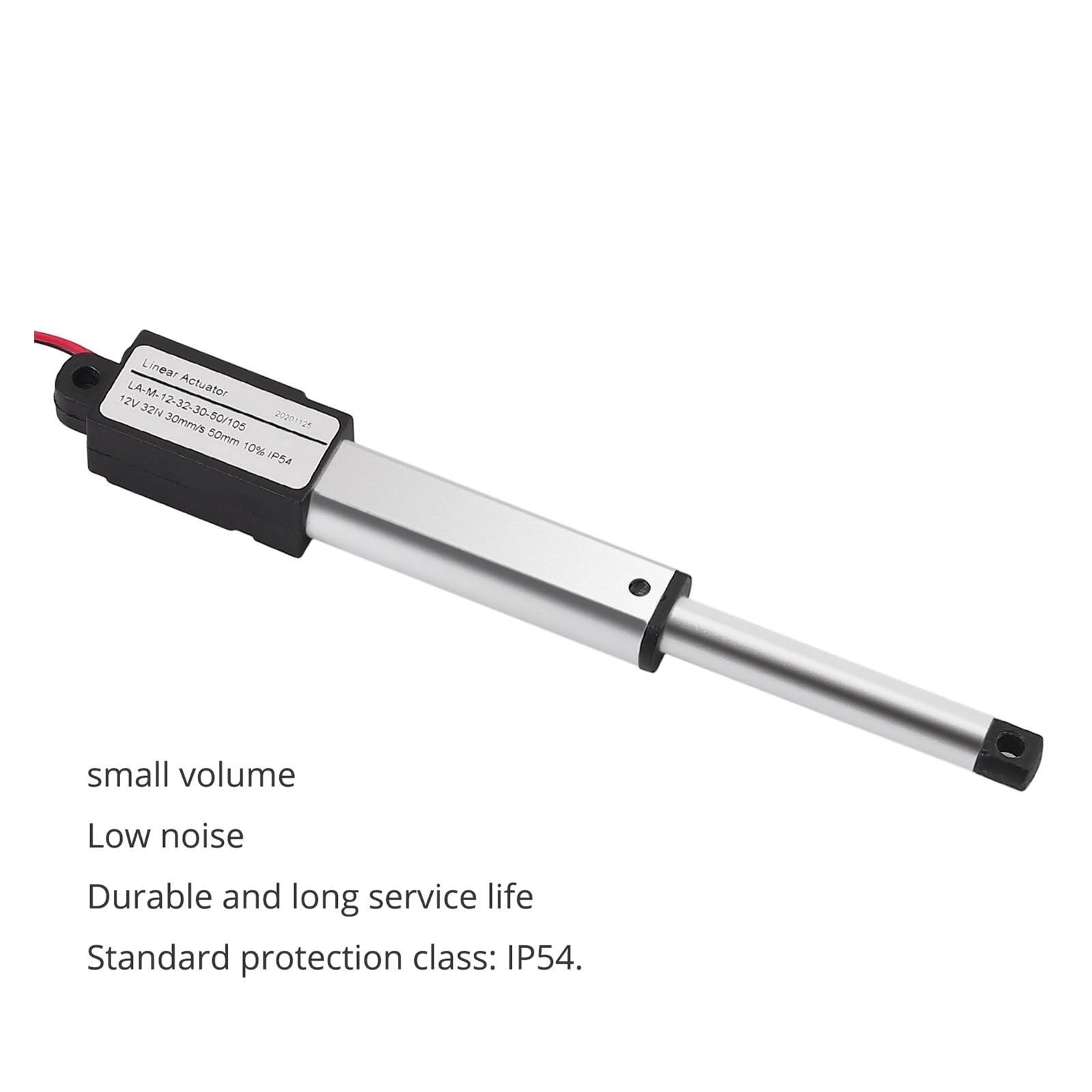 30mm 50mm 100mm skok DC 12 V siłownik liniowy Mini elektryczny siłownik liniowy 32N 30mm/s prędkość mikro siłownik liniowy perfection(30mm)