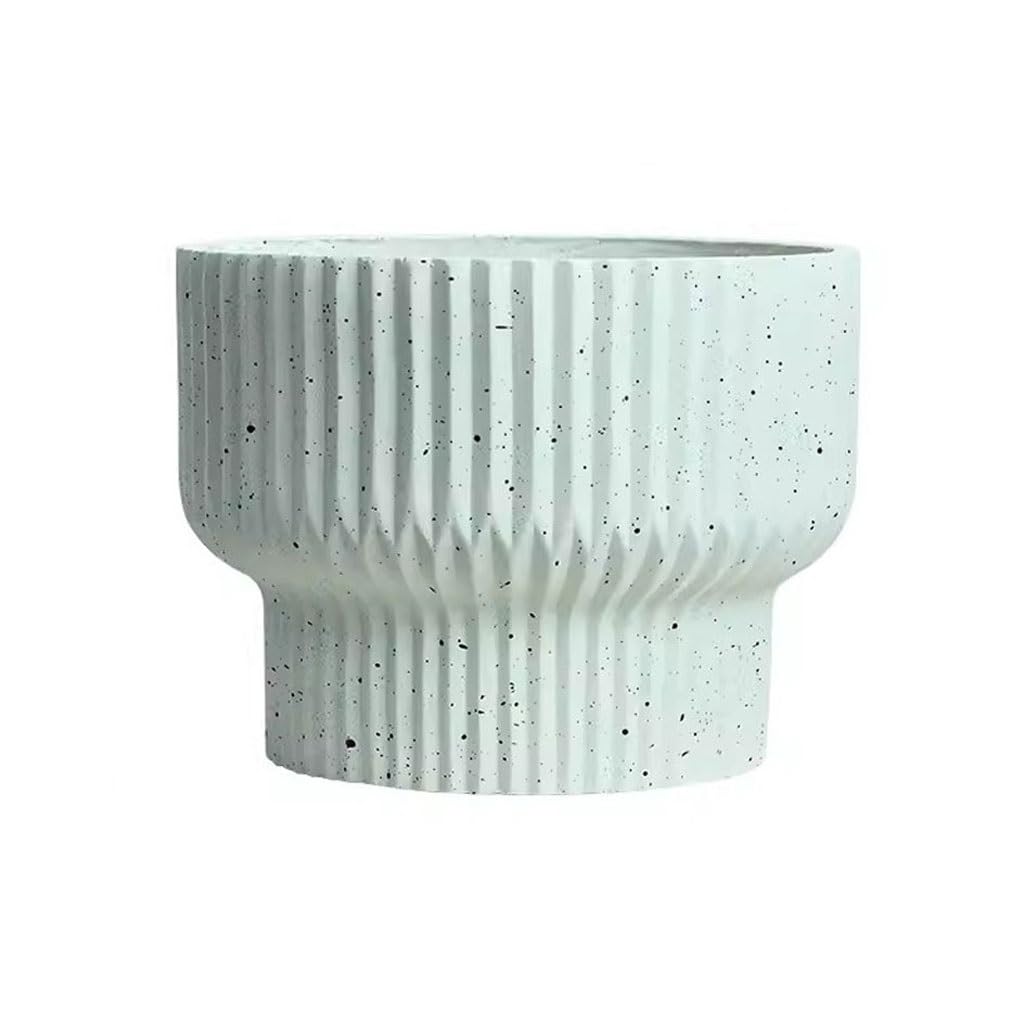 Gelasige A Flower Pots Creative Nd Fashionable Nordic Floor-Standing Flower Pot With Large Diameter Phalaenopsis Ceramic Green Plant Pot Outdoor Flower Pots