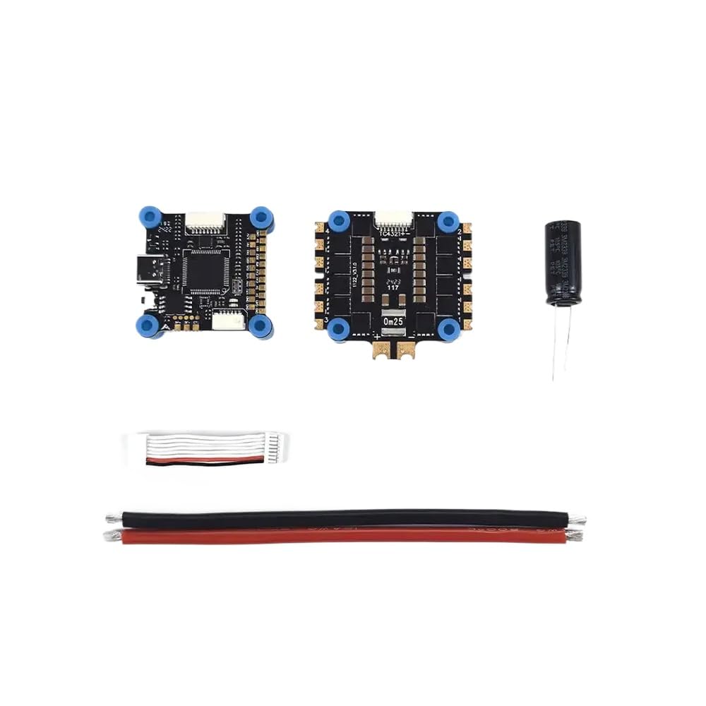 F7 Scheda controller di volo drone con OSD 5V 10V BEC compatibile con Betaflight INAV supporta 65A o 55A 4in1 ESC per parti di droni con stack flystower(F7And 65A BLS)