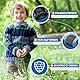 BNISE Kompaktes Fernglas für Erwachsene & Kinder, 10 x 25 Echte Optik für Outdoor, Reisen & Camping, Blau