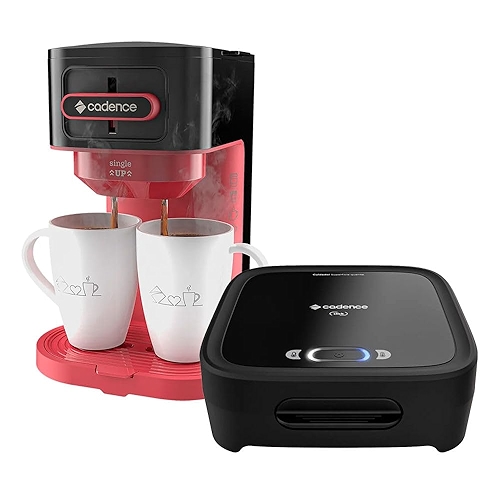 Cadence Kit Click Cadence - Sanduicheira e Cafeteira Single Up - 127V