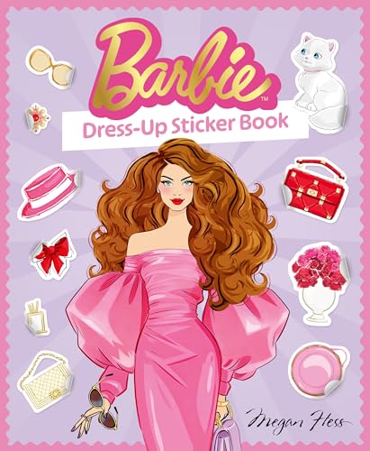 Barbie: Dress-Up Sticker Book