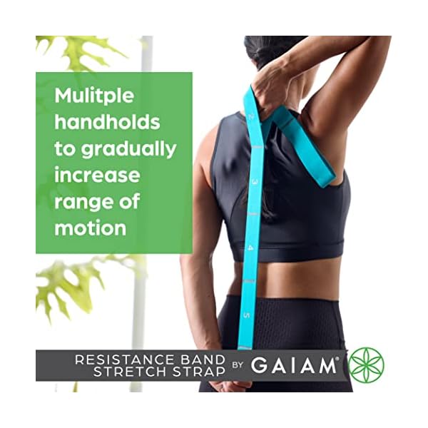 Gaiam Restore Resistance Band Stretching - Image 4