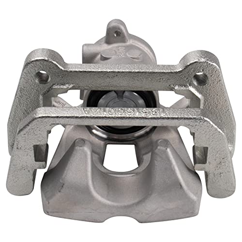 Image of TRQ Rear Brake Caliper Set Zinc Coated Hardware Brackets Compatible with 2015-2017 Chrysler 200 2016-2020 Jeep Cherokee