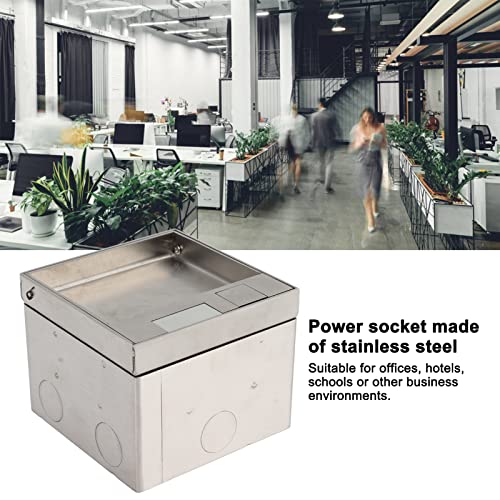 Prise de sol en acier inoxydable contre les câbles encombrants - 4