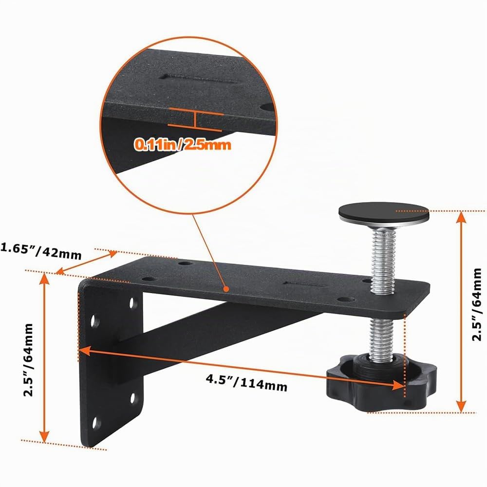 Soportes Para Fregadero Bajo Montaje, 4 Piezas Soportes Para Fregadero Bajo Encimera De Acero Inoxidable, Ajustable Pies De Cocina Para Fregadero De Cocina Y Baño