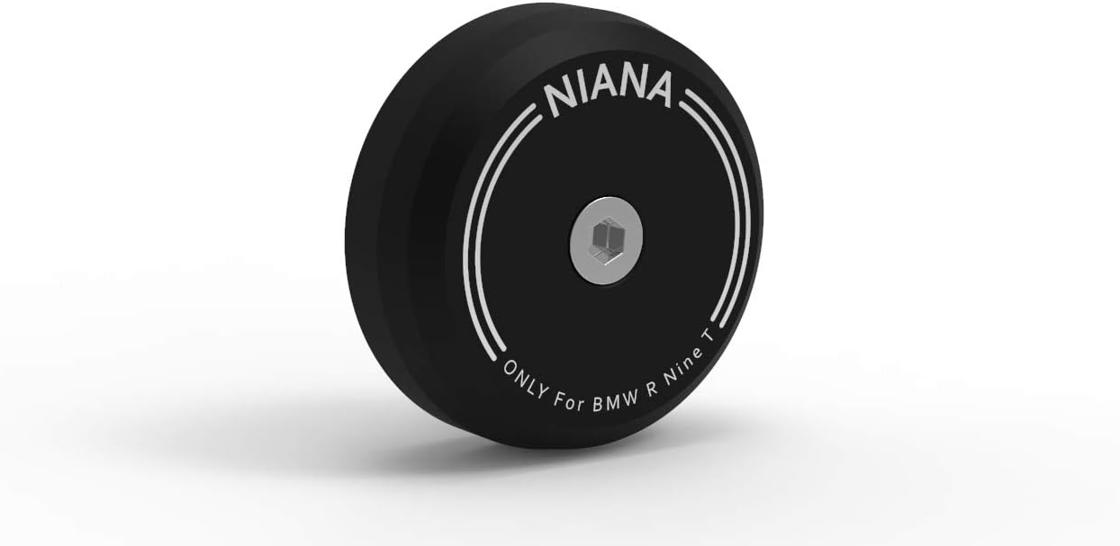 SHAFT BAF BMW Compatible RnineT GS ADV RT for Wheel Mounting Fuel Carry Can Aluminum 700ml Fuel Can and Slider (Red)