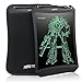 8.5 Inches LCD Writing Tablet - NEWYES NYWT085D - Robot Pad Kids Drawing board Doodle Pads Electronic Graphic Drawing Tablet with Case (Black+case)