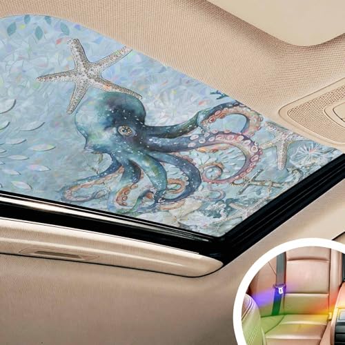 Vinilo Decorativo para Ventana Efecto Arcoíris 17.7x39.3 pulgadas miniatura 2