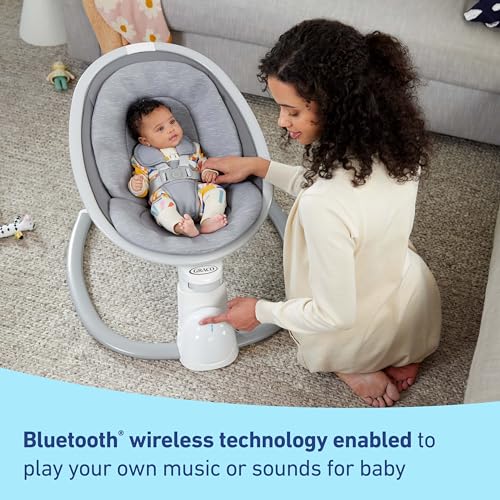Graco® Soothe 'n Sway Bluetooth 3-in-1 Baby Swing — Grows with Your Child —Multiple Soothing Settings and Bluetooth Connectivity - image 3