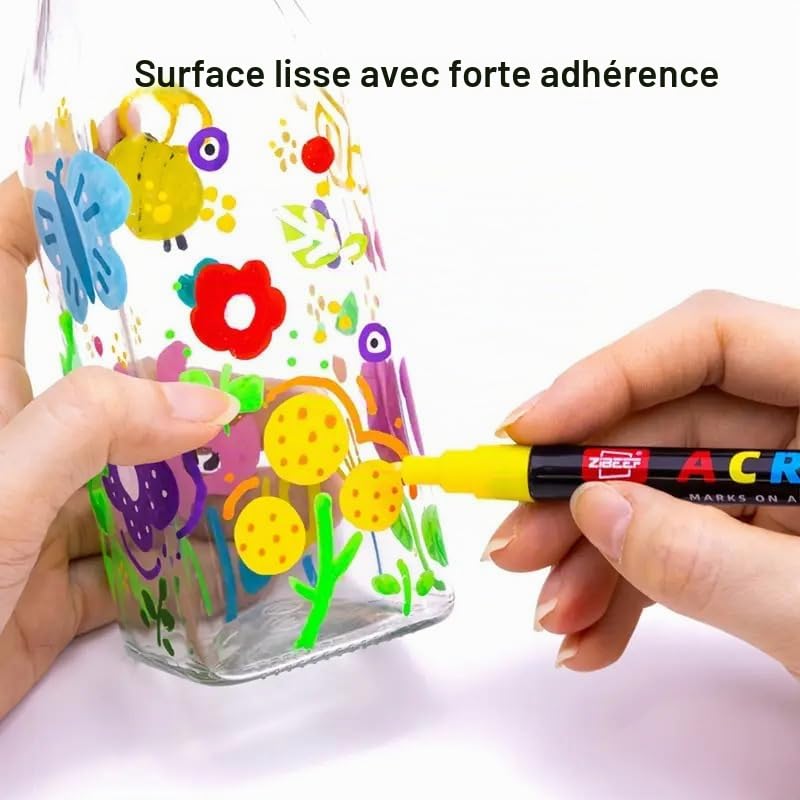 Ensemble de marqueurs d'art à pointe fine de 120 couleurs, séchage rapide en plastique de couleurs mélangées, marqueur professionnel pour esquisse graphique et illustration
