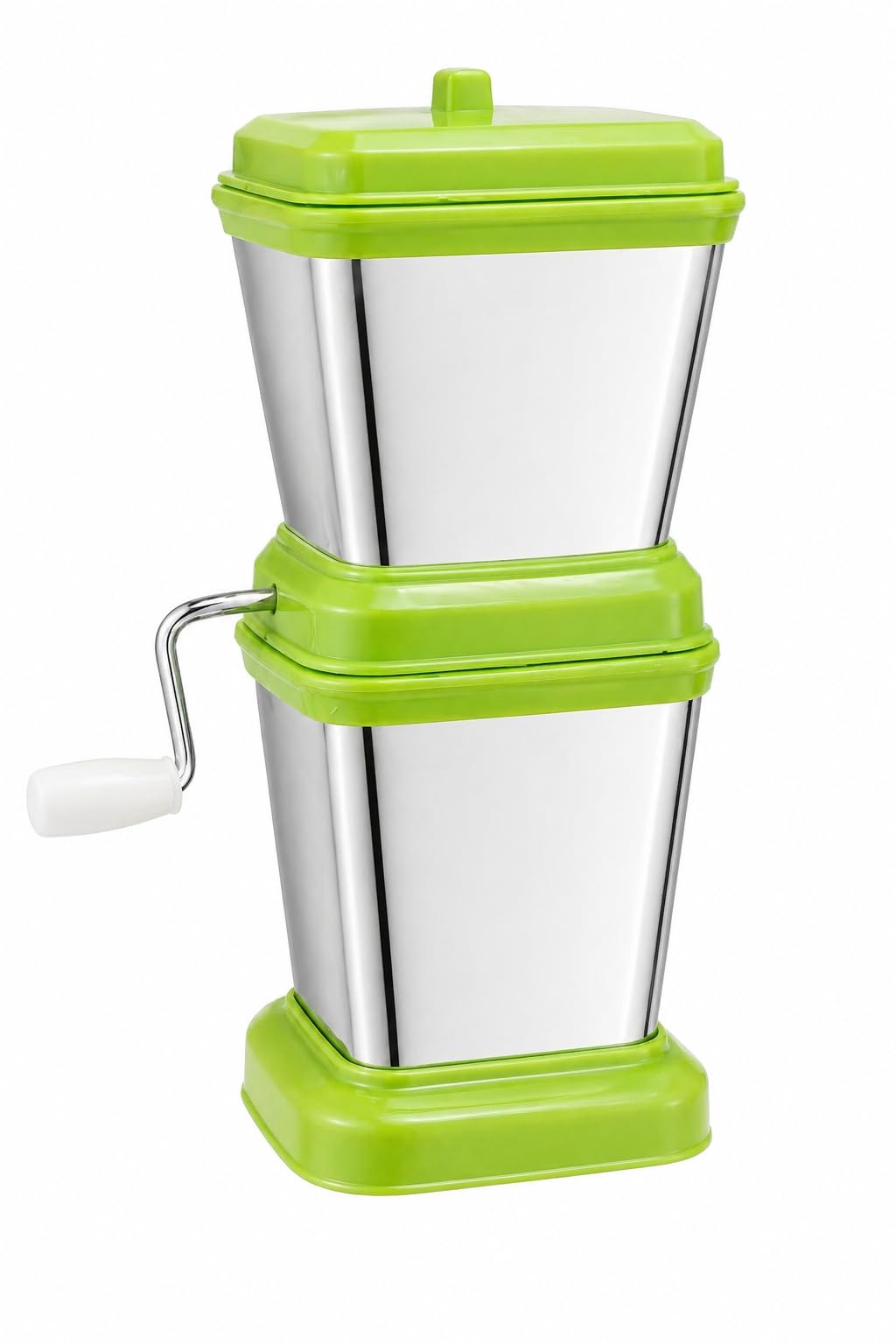 Abee Manual Vegetable Chopper with Rotating Handle | Stainless Steel Cutter, Onion Cutter, Vegetable Dry Fruit Slicer & Dicer | Multipurpose Kitchen Chopping Machine-image-25