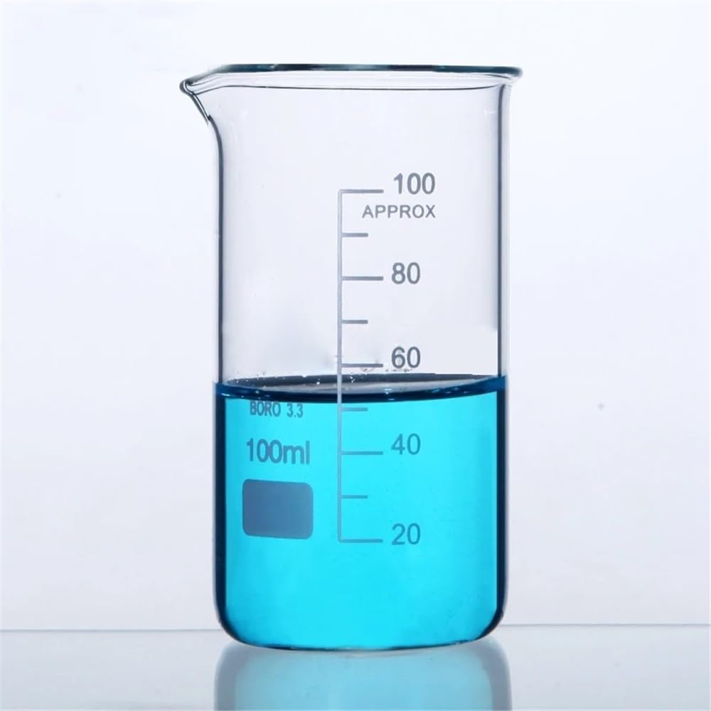 Vetreria da laboratorio Becher graduato in vetro borosilicato ad alta concentrazione in laboratorio(2000mL 1pcs)