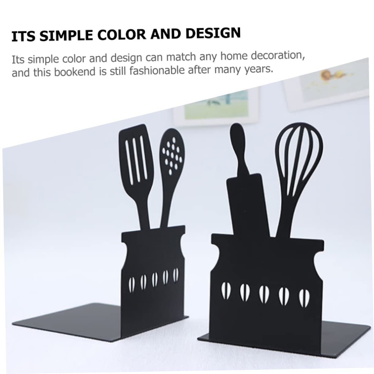 IMIKEYA Support De Cadre Photo Fer Présentoir Décoratif Pour Table Support Stable Et Fiable Pour Affichage De Photos Et Décoration Intérieur