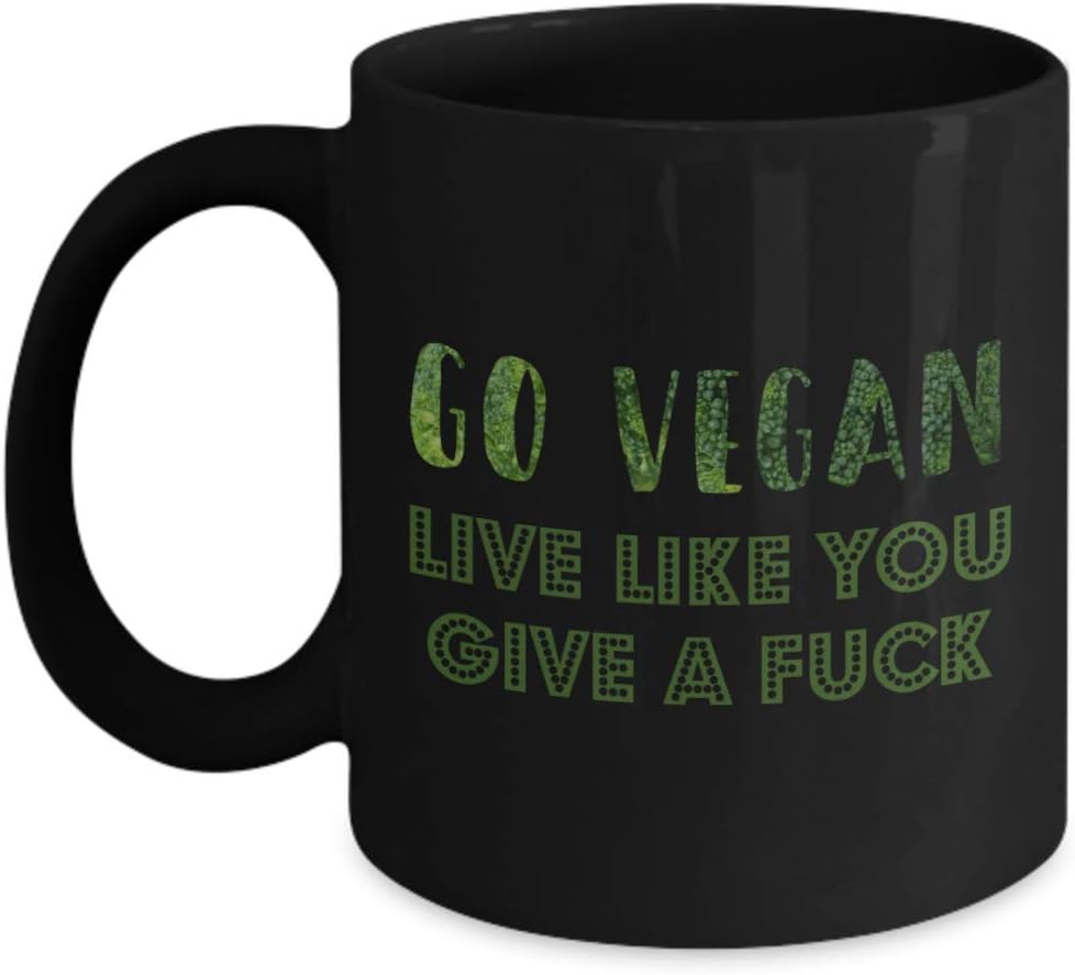 Go Vegan Mug Vegan Gifts For Him Vegan Gift Ideas For Her