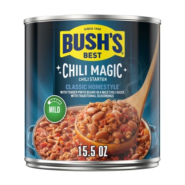Bush's Best Chili Magic Mild Chili Starter, 15.5 Oz (Pack of 24)