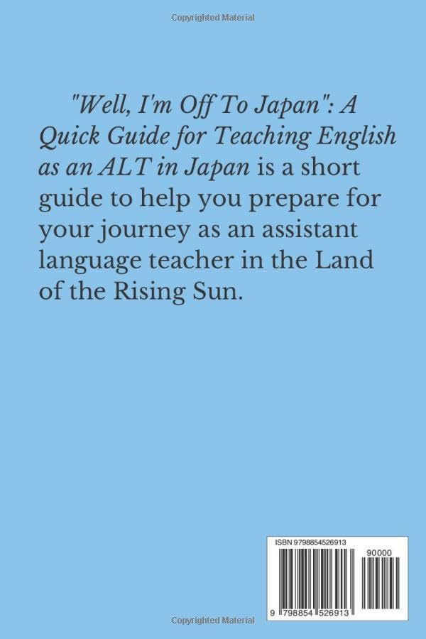 Miniatura 2 de "Well, I'm Off To Japan" A Quick Guide for Teaching English as an ALT in Japan