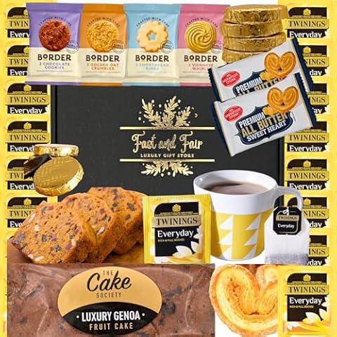 Luxury Tea & Cake Gift Set with Treats Cover