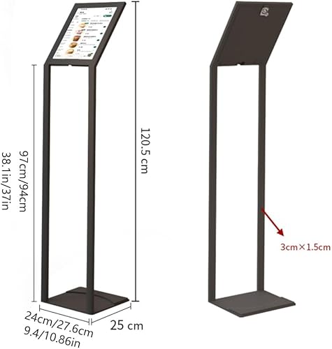 Miniatura 6 de Theft-Preventing Tablet Floor Stand with Universal Enclosure for Retail, Trade Shows, POS, and Public Use
