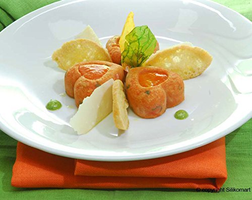silikomart - Passion Heart Silicone Mould, Terracotta, 3.2 cm x 30 cm x 17.5 cm - Image 2
