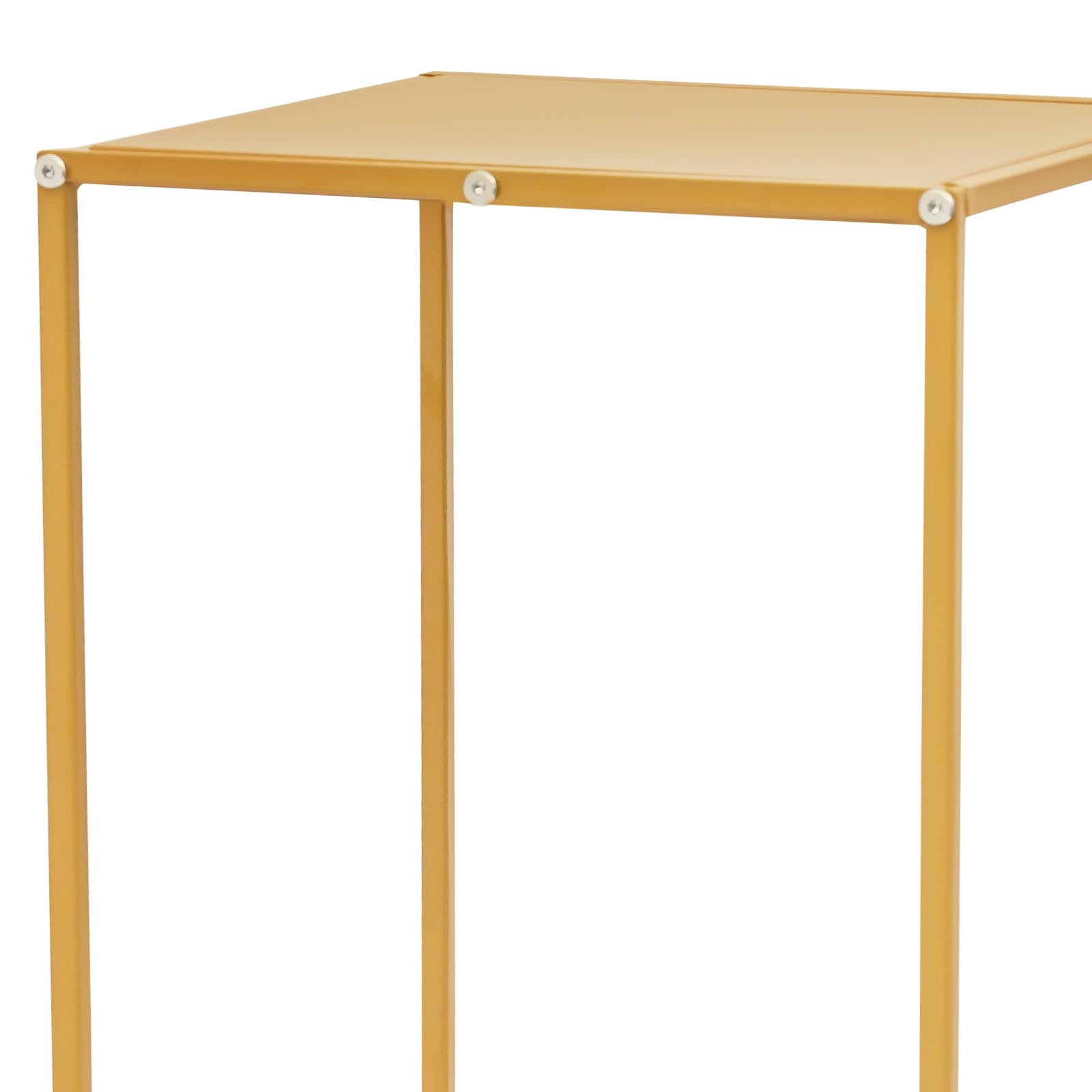 Set di 10 supporti per fiori in metallo dorato, altezza 80 cm, per matrimoni, feste, decorazioni per la casa