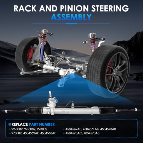 HAYIAUTO Hydraulic Power Steering Rack&Pinion 22-3082 Fit for Dodge Charger by HAYIAUTO - Used condition - Image 3