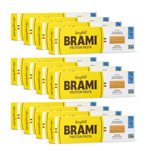 Brami Italian Protein Pasta, Spaghetti | Low Carb | High
