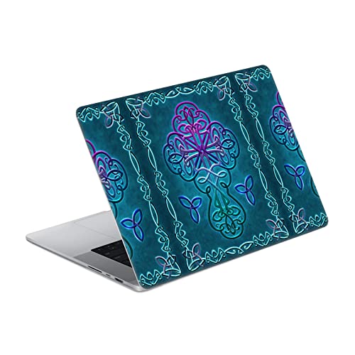 Sticker peau vinyle celtique ultra-fin pour MacBook Pro 16 A2485 couverture anti-trace
