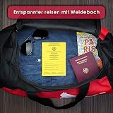 WEIDEBACH® Standardowa karta szczepień, wersja 2021 z dodatkową stroną do