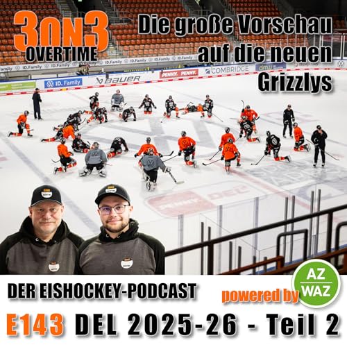 Page de couverture de 3on3-S07-03 - E143 - DEL 2025-26 - Teil 2 - Die Grizzlys