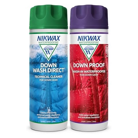 Nikwax Down Wash and Waterproofing Twinpack Cover
